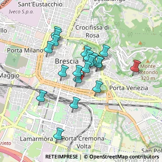 Mappa Via Francesco Crispi, 25121 Brescia BS, Italia (0.746)