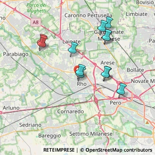 Mappa Via Legnano, 20017 Rho MI, Italia (3.7275)