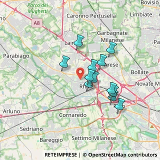 Mappa Via Legnano, 20017 Rho MI, Italia (2.81083)