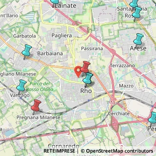 Mappa Via Villoresi, 20017 Rho MI, Italia (2.98091)