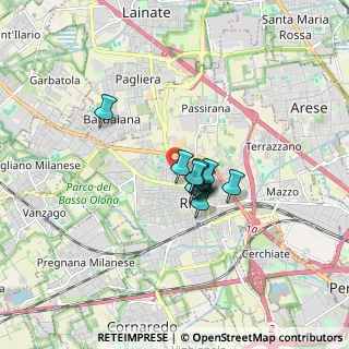 Mappa Via Villoresi, 20017 Rho MI, Italia (0.93417)
