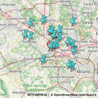 Mappa Via Villoresi, 20017 Rho MI, Italia (6.3055)