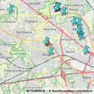 Mappa Via Antonio Rosmini, 20017 Rho MI, Italia (2.89929)