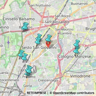Mappa Via Papa Giovanni XXIII, 20099 Sesto San Giovanni MI, Italia (2.285)