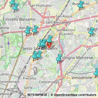 Mappa Via Papa Giovanni XXIII, 20099 Sesto San Giovanni MI, Italia (2.37714)
