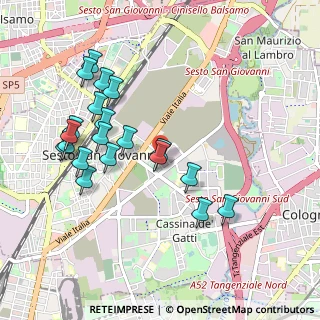 Mappa Via Papa Giovanni XXIII, 20099 Sesto San Giovanni MI, Italia (0.982)