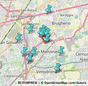 Mappa Via Giovanni Boccaccio, 20093 Cologno Monzese MI, Italia (1.5)