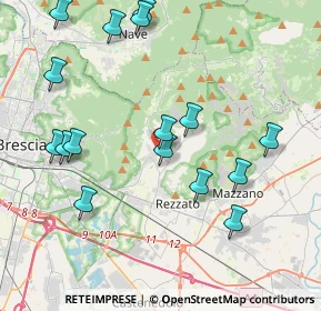 Mappa Via Benedusi, 25082 Botticino BS, Italia (4.41938)