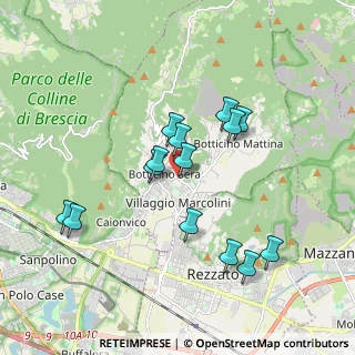 Mappa Via Benedusi, 25082 Botticino BS, Italia (1.69143)