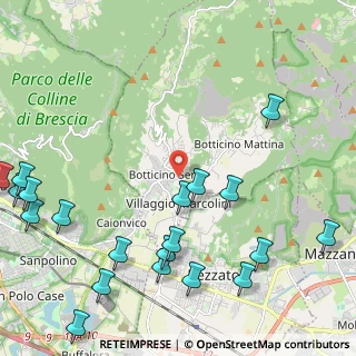 Mappa Via Benedusi, 25082 Botticino BS, Italia (2.979)
