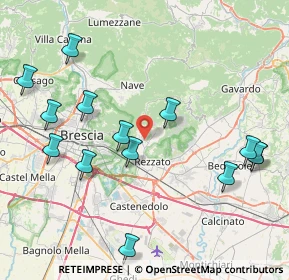 Mappa Via Benedusi, 25082 Botticino BS, Italia (9.275)
