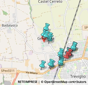 Mappa Via Guardazocca, 24047 Treviglio BG, Italia (0.967)