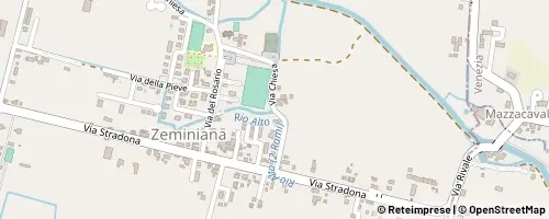 Mappa Massanzago