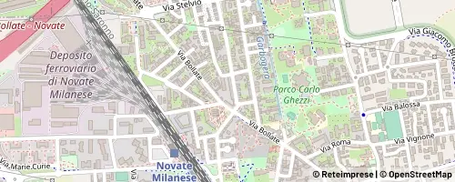 Mappa Novate Milanese