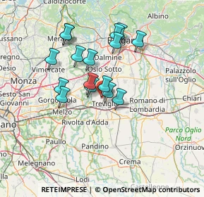 Mappa Via Sergio Mulitsch, 24047 Treviglio BG, Italia (11.67813)