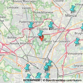 Mappa Via XXV Aprile, 20091 Bresso MI, Italia (6.97647)