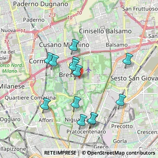 Mappa Via XXV Aprile, 20091 Bresso MI, Italia (1.85538)