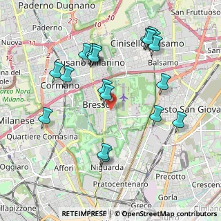 Mappa Via XXV Aprile, 20091 Bresso MI, Italia (2.101)