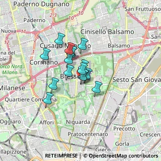 Mappa Via XXV Aprile, 20091 Bresso MI, Italia (1.09)