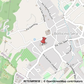 Mappa Via g. rossini 12, 25082 Botticino, Brescia (Lombardia)