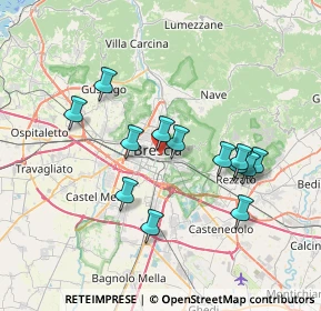 Mappa 25121 Brescia BS, Italia (6.61385)
