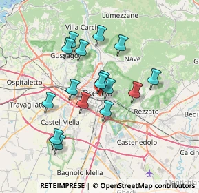 Mappa 25121 Brescia BS, Italia (6.02938)