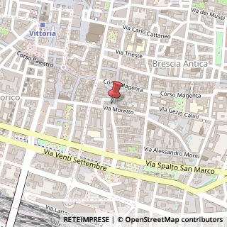 Mappa Corso Cavour, 12, 25121 Calvagese della Riviera, Brescia (Lombardia)