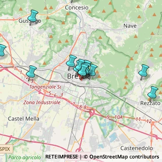 Mappa 25121 Brescia BS, Italia (3.56143)