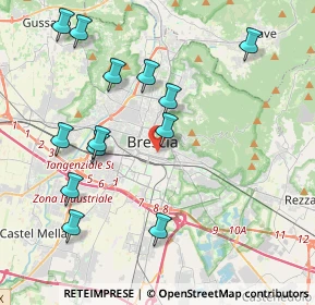 Mappa 25121 Brescia BS, Italia (4.34462)