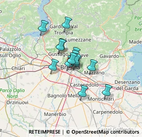 Mappa 25121 Brescia BS, Italia (8.12929)