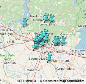 Mappa 25121 Brescia BS, Italia (8.37688)
