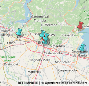 Mappa 25121 Brescia BS, Italia (33.76875)