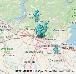 Mappa 25121 Brescia BS, Italia (5.75083)