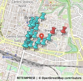 Mappa 25121 Brescia BS, Italia (0.3265)