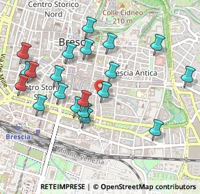 Mappa 25121 Brescia BS, Italia (0.5005)