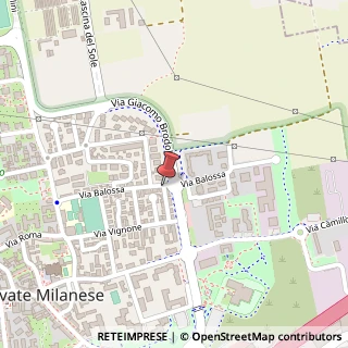 Mappa Via Silvio Pellico,  14, 20026 Novate Milanese, Milano (Lombardia)