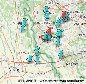 Mappa Via XXV Aprile, 20022 Turbigo MI, Italia (6.7065)