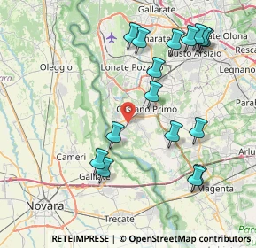 Mappa 20022 Turbigo MI, Italia (8.64875)