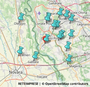 Mappa Via XXV Aprile, 20022 Turbigo MI, Italia (7.695)