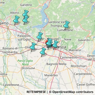 Mappa Via della Tecnica, 25039 Travagliato BS, Italia (11.92818)