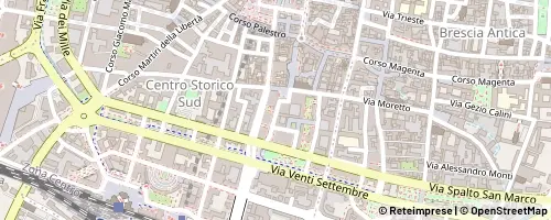 Mappa Brescia