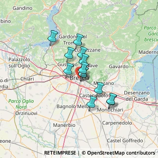 Mappa Via Luigi Einaudi, 25086 Rezzato BS, Italia (9.57308)