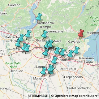 Mappa Via Luigi Einaudi, 25086 Rezzato BS, Italia (13.773)