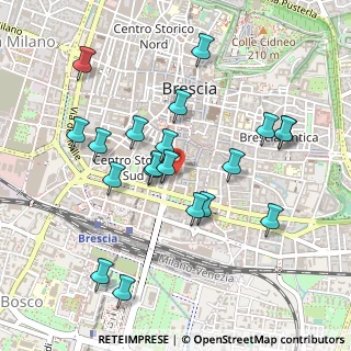 Mappa Via Benedetto Croce, 25121 Brescia BS, Italia (0.476)