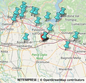 Mappa Via Bernardino Varisco, 25032 Chiari BS, Italia (15.6575)