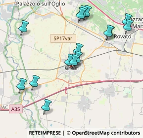 Mappa Via Bernardino Varisco, 25032 Chiari BS, Italia (4.34467)