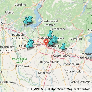 Mappa Via Enrico Mattei 37-39 CC Le, 25030 Roncadelle BS, Italia (12.89)