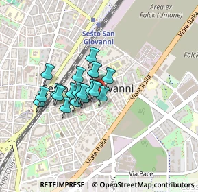 Mappa Via Enrico Fermi, 20099 Sesto San Giovanni MI, Italia (0.29)