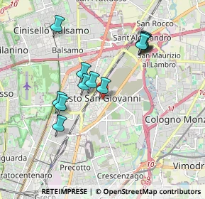 Mappa Via Enrico Fermi, 20099 Sesto San Giovanni MI, Italia (1.71846)