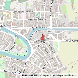 Mappa Via Roma Destra, 10, 30016 Jesolo, Venezia (Veneto)